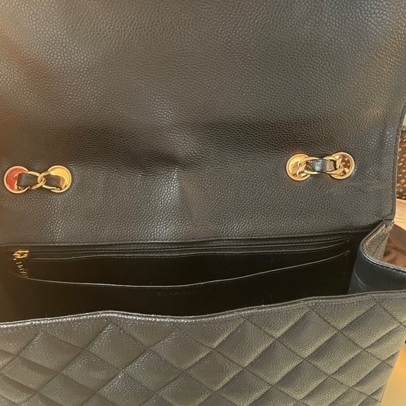 CHANEL Authentic classic caviar jumbo bag - Picture 6 of 14